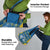 Sweden Hockey Custom Grocery Bag Tre Kronor Swedish Moose Mascot
