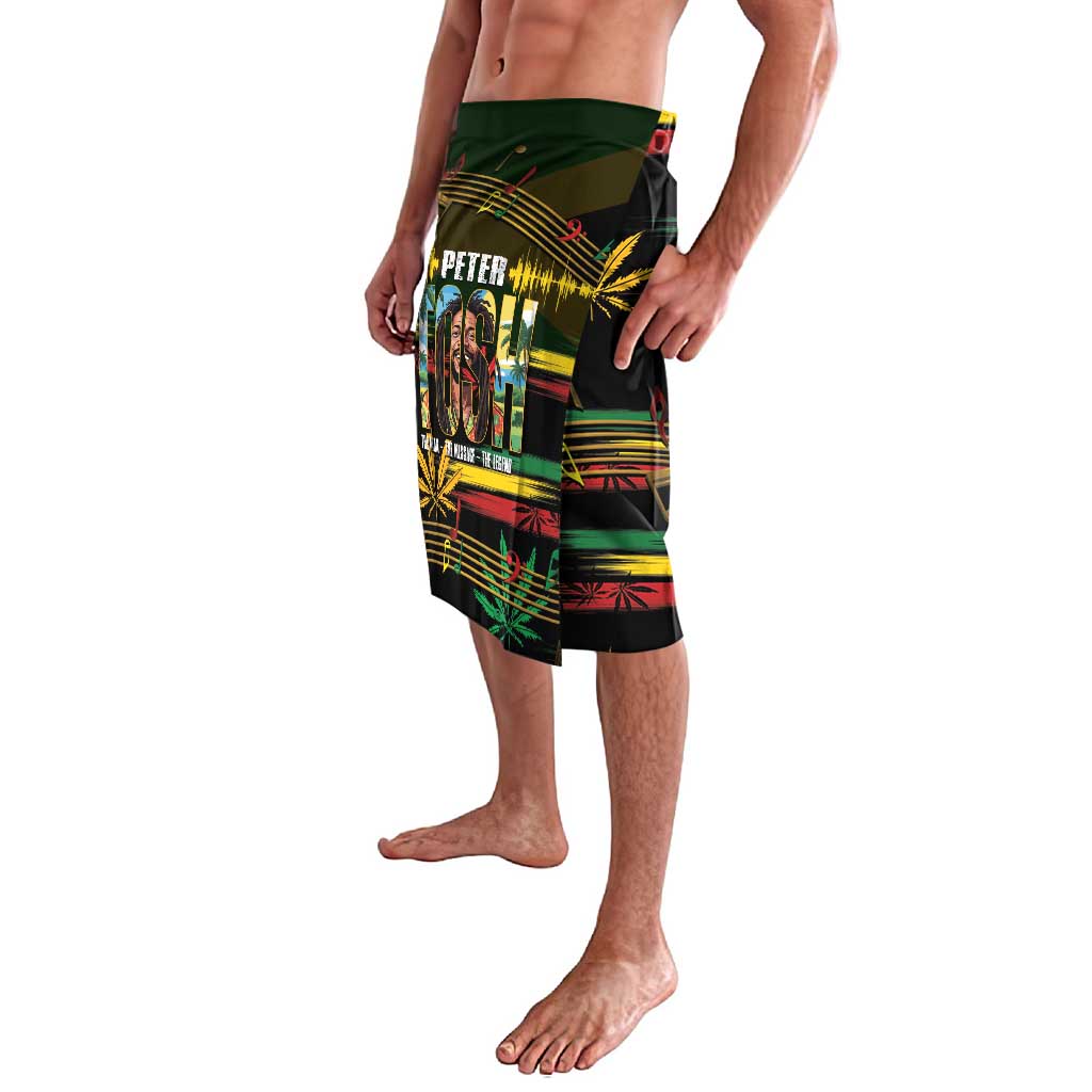 Jamaica Reggae Legend Tosh Lavalava Cannabis Pattern - Wonder Print Shop