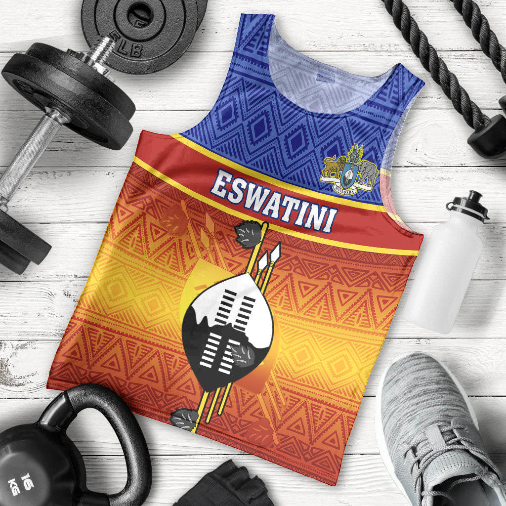 eswatini-independence-day-men-tank-top-swaziland-nguni-shield-gradient-african-pattern