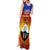 Eswatini Independence Day Tank Maxi Dress Swaziland Nguni Shield Gradient African Pattern - Wonder Print Shop