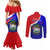 belize-independence-day-couples-matching-mermaid-dress-and-long-sleeve-button-shirts-coat-of-arms-curve-style