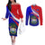 belize-independence-day-couples-matching-off-the-shoulder-long-sleeve-dress-and-long-sleeve-button-shirts-coat-of-arms-curve-style