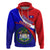 Belize Independence Day Hoodie Coat Of Arms Curve Style - Wonder Print Shop