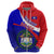 Belize Independence Day Hoodie Coat Of Arms Curve Style - Wonder Print Shop