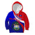 Belize Independence Day Kid Hoodie Coat Of Arms Curve Style - Wonder Print Shop