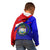 Belize Independence Day Kid Hoodie Coat Of Arms Curve Style - Wonder Print Shop