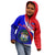 Belize Independence Day Kid Hoodie Coat Of Arms Curve Style - Wonder Print Shop