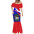 Belize Independence Day Mermaid Dress Coat Of Arms Curve Style - Wonder Print Shop