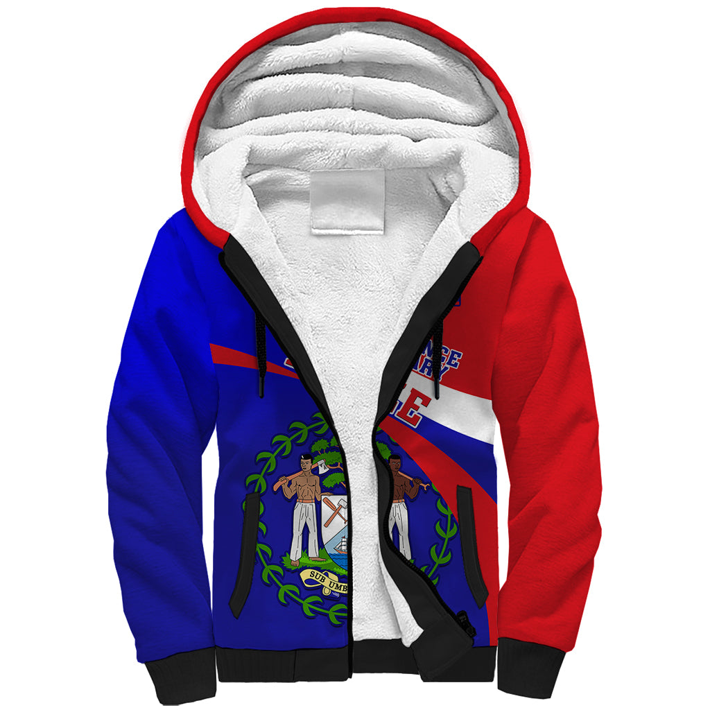 belize-independence-day-sherpa-hoodie-coat-of-arms-curve-style