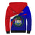 personalised-belize-independence-day-sherpa-hoodie-coat-of-arms-curve-style