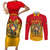 Armenia Independence Day Couples Matching Short Sleeve Bodycon Dress and Long Sleeve Button Shirts Armenian Coat Of Arms 32st Anniversary - Wonder Print Shop