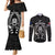 new-zealand-aotearoa-rugby-couples-matching-mermaid-dress-and-long-sleeve-button-shirts-nz-tiki-with-maori-fern-world-cup-black-version