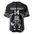 Custom New Zealand Aotearoa Rugby Baseball Jersey NZ Tiki With Maori Fern World Cup Black Version - Wonder Print Shop