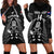 Custom New Zealand Aotearoa Rugby Hoodie Dress NZ Tiki With Maori Fern World Cup Black Version - Wonder Print Shop