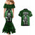 New Zealand Aotearoa Rugby Couples Matching Mermaid Dress and Hawaiian Shirt NZ Tiki With Maori Fern World Cup Green Version - Wonder Print Shop