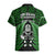 New Zealand Aotearoa Rugby Hawaiian Shirt NZ Tiki With Maori Fern World Cup Green Version - Wonder Print Shop