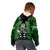 New Zealand Aotearoa Rugby Kid Hoodie NZ Tiki With Maori Fern World Cup Green Version - Wonder Print Shop