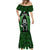 New Zealand Aotearoa Rugby Mermaid Dress NZ Tiki With Maori Fern World Cup Green Version - Wonder Print Shop