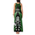 New Zealand Aotearoa Rugby Tank Maxi Dress NZ Tiki With Maori Fern World Cup Green Version - Wonder Print Shop