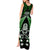 New Zealand Aotearoa Rugby Tank Maxi Dress NZ Tiki With Maori Fern World Cup Green Version - Wonder Print Shop