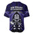 New Zealand Aotearoa Rugby Baseball Jersey NZ Tiki With Maori Fern World Cup Blue Version - Wonder Print Shop