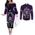 new-zealand-aotearoa-rugby-couples-matching-off-the-shoulder-long-sleeve-dress-and-long-sleeve-button-shirts-nz-tiki-with-maori-fern-world-cup-purple-version