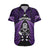 New Zealand Aotearoa Rugby Hawaiian Shirt NZ Tiki With Maori Fern World Cup Purple Version - Wonder Print Shop