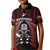 New Zealand Aotearoa Rugby Kid Polo Shirt NZ Tiki With Maori Fern World Cup Red Version - Wonder Print Shop