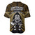 New Zealand Aotearoa Rugby Baseball Jersey NZ Tiki With Maori Fern World Cup Gold Version - Wonder Print Shop