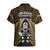 New Zealand Aotearoa Rugby Hawaiian Shirt NZ Tiki With Maori Fern World Cup Gold Version - Wonder Print Shop