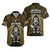 New Zealand Aotearoa Rugby Hawaiian Shirt NZ Tiki With Maori Fern World Cup Gold Version - Wonder Print Shop