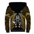 New Zealand Aotearoa Rugby Sherpa Hoodie NZ Tiki With Maori Fern World Cup Gold Version - Wonder Print Shop