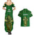 Ireland Rugby Couples Matching Summer Maxi Dress and Hawaiian Shirt 2023 Word Cup Celtic Cross Go Champions Irish - Wonder Print Shop