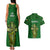 Ireland Rugby Couples Matching Tank Maxi Dress and Hawaiian Shirt 2023 Word Cup Celtic Cross Go Champions Irish - Wonder Print Shop