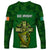 Ireland Rugby Long Sleeve Shirt 2023 Word Cup Celtic Cross Go Champions Irish - Wonder Print Shop