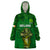 Ireland Rugby Wearable Blanket Hoodie 2023 Word Cup Celtic Cross Go Champions Irish - Wonder Print Shop