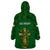 Ireland Rugby Wearable Blanket Hoodie 2023 Word Cup Celtic Cross Go Champions Irish - Wonder Print Shop