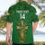 Custom Ireland Rugby Hawaiian Shirt 2023 Word Cup Celtic Cross Go Champions Irish - Wonder Print Shop