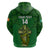 Custom Ireland Rugby Hoodie 2023 Word Cup Celtic Cross Go Champions Irish - Wonder Print Shop