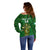 Custom Ireland Rugby Off Shoulder Sweater 2023 Word Cup Celtic Cross Go Champions Irish - Wonder Print Shop