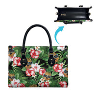 Pineapple Skull Aloha Hawaii Leather Bag Summer Vibes Tropical Seamless Pattern - Wonder Print Shop