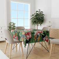 Pineapple Skull Aloha Hawaii Tablecloth Summer Vibes Tropical Seamless Pattern - Wonder Print Shop