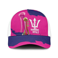 Barbados Royals Cricket Baseball Net Cap 3rd Champions Trophy Proud - Pink - Wonder Print Shop