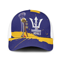 Barbados Royals Cricket Baseball Net Cap 3rd Champions Trophy Proud - Blue - Wonder Print Shop