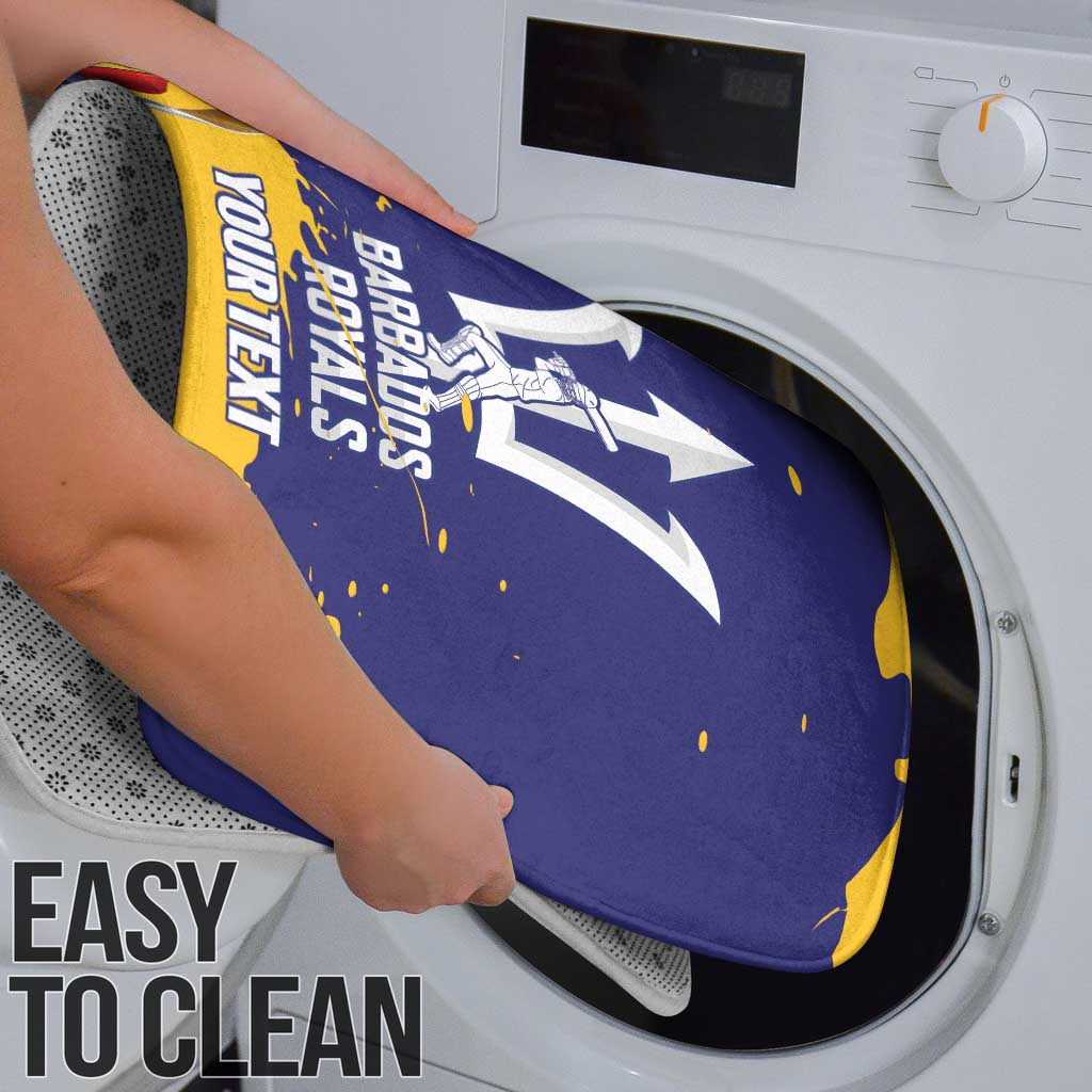 Barbados Royals Cricket Custom Bathroom Set 3rd Champions Trophy Proud - Blue - Wonder Print Shop