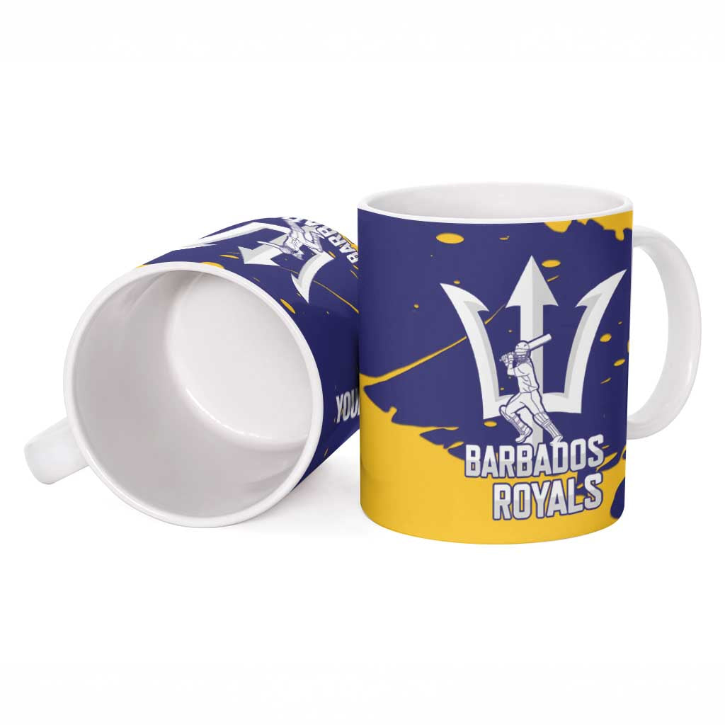 Barbados Royals Cricket Custom Ceramic Mug 3rd Champions Trophy Proud - Blue - Wonder Print Shop