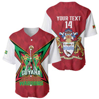 Amazon Warriors Guyana Cricket Custom Baseball Jersey 2025 2nd Champions Proud - Wonder Print Shop