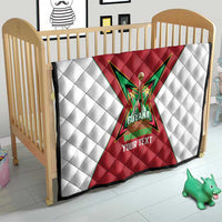 Amazon Warriors Guyana Cricket Custom Quilt 2025 2nd Champions Proud - Wonder Print Shop