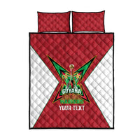Amazon Warriors Guyana Cricket Custom Quilt Bed Set 2025 2nd Champions Proud - Wonder Print Shop