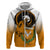 Cyprus Independence Day Hoodie Coat Of Arms With Cypriot Mouflon Gradient Style - Wonder Print Shop